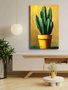Wallity Pintura Decorativa en Lienzo Multicolor 45 x 70 cm